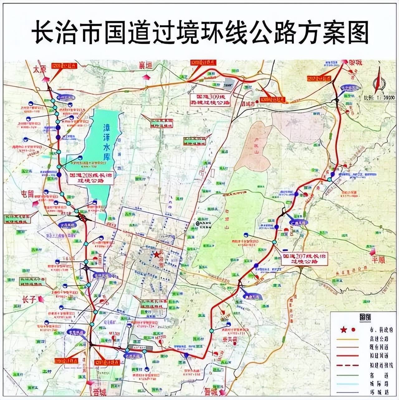 普通国道布局方案图图片