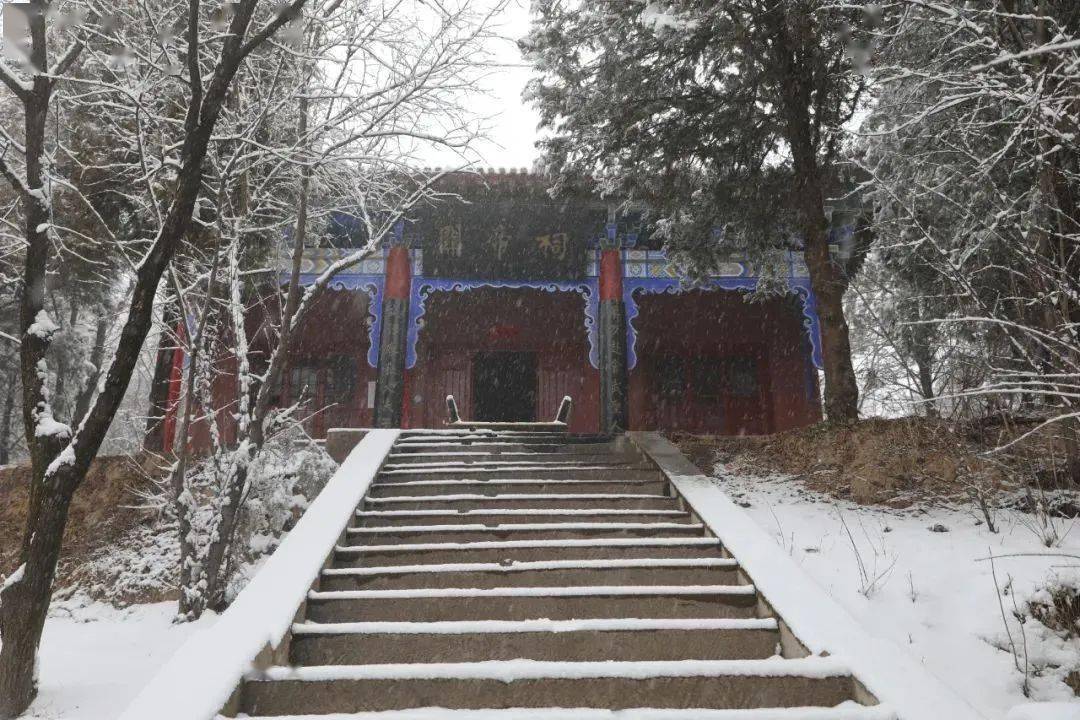 大家 古灵台·荆山森林公园雪景如画_旅游_平凉_版权