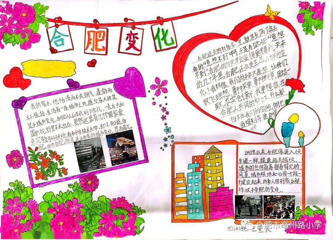 以国家,家乡的变化或"党的二十大"为题材,制成8k手抄报或绘画,歌颂