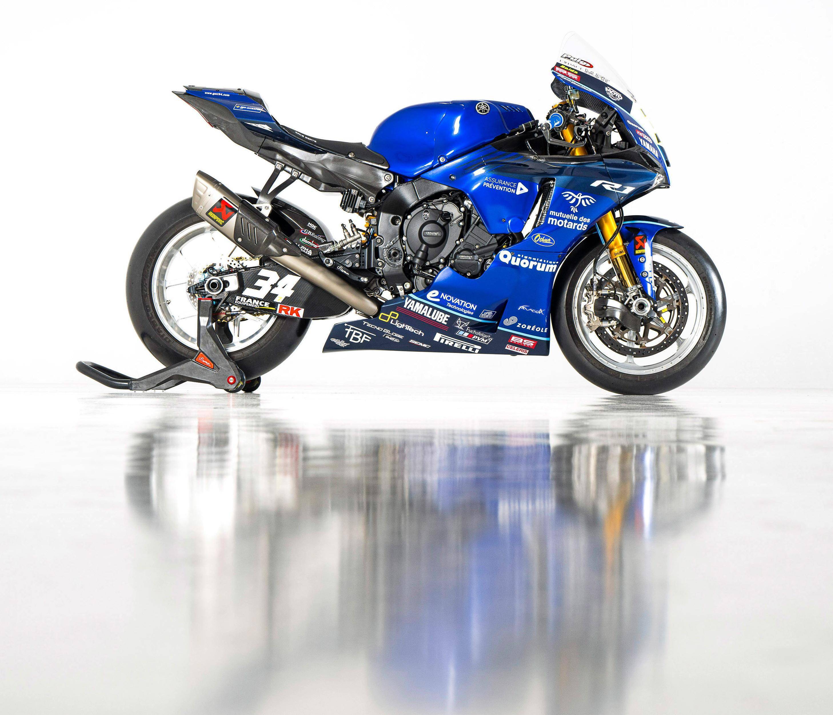 yamaha 2023 worldsbk 工厂赛车 yzf