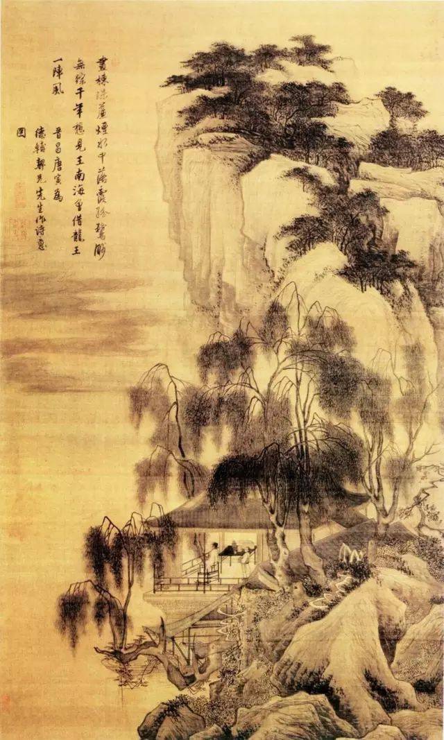 中国美術『 唐寅  唐伯虎  山水 』 中国明代山水画家   手巻 a02 中国美術『 唐寅 唐伯虎 山水 』 中国明代山水画家 手巻 a02 中国美術