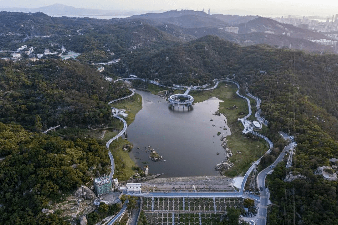 健康步道林海線二期串聯起了這些公園_水庫_植物園_廈門