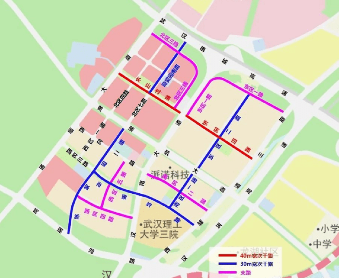 本项目位于武汉市经济技术开发区军山新城军山科创智造基地,其北接