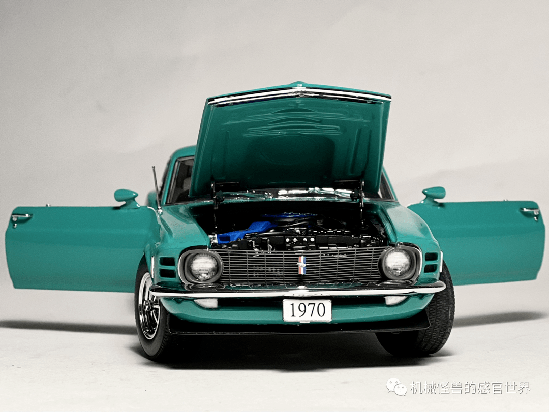 danbury mint | 绿色强夺者,1970 福特野马 boss 429