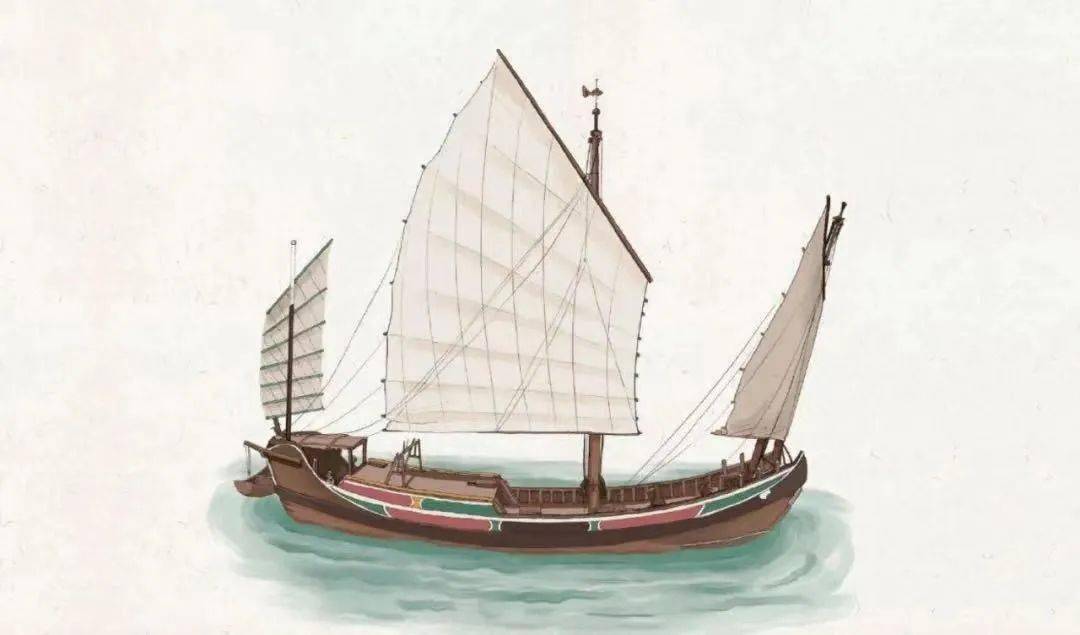 中将鸟船列为中国大航海木帆船船型之一,也是一种尖底海船