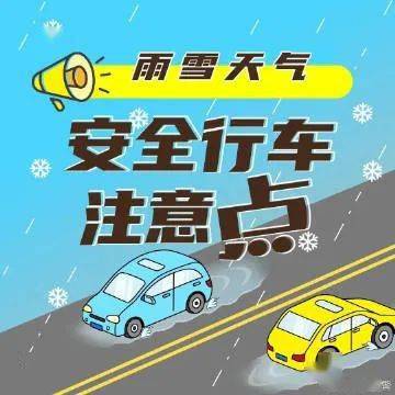 【存眷】雨雪气候已在路上，那些平安提醒请留意！