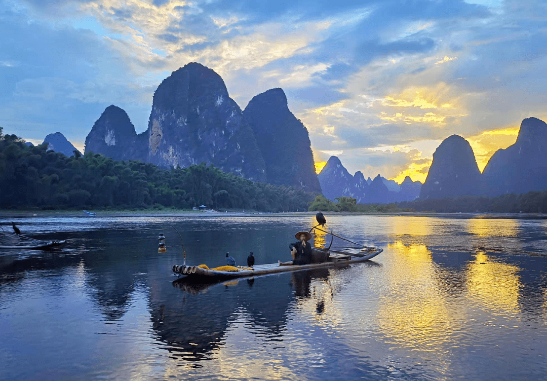 一生已成漓江最美风景!