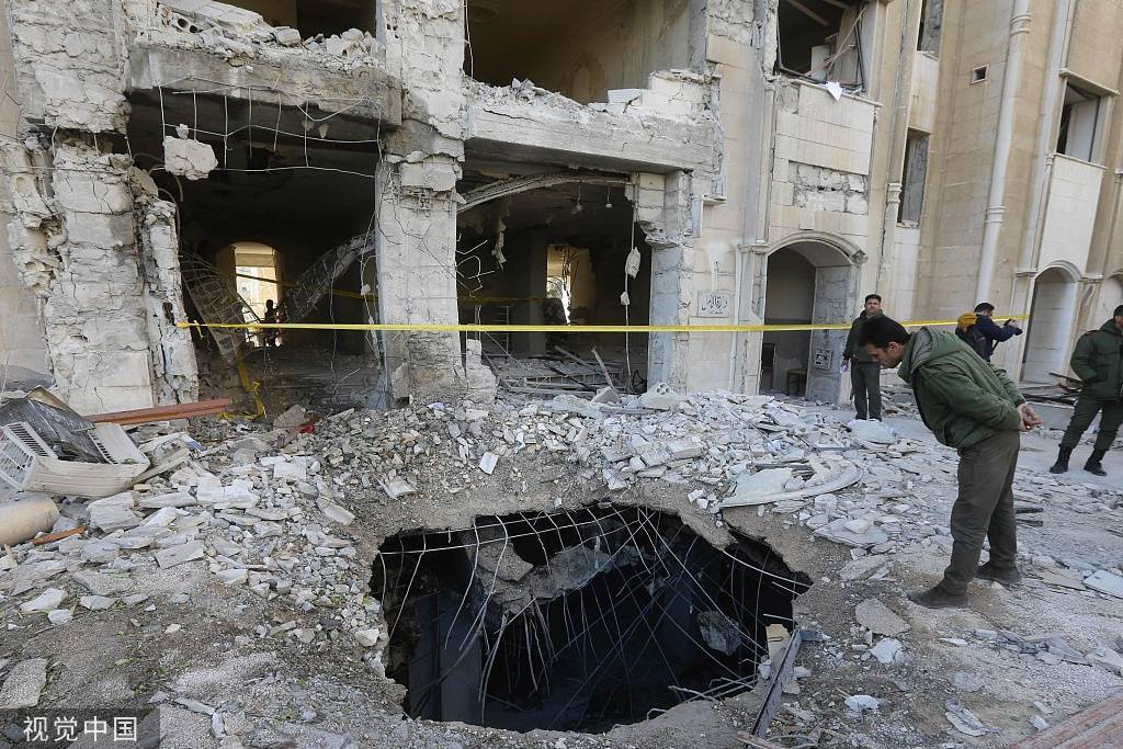 “叙利亚”以色列导弹袭击叙利亚首都大马士革，致5死15伤