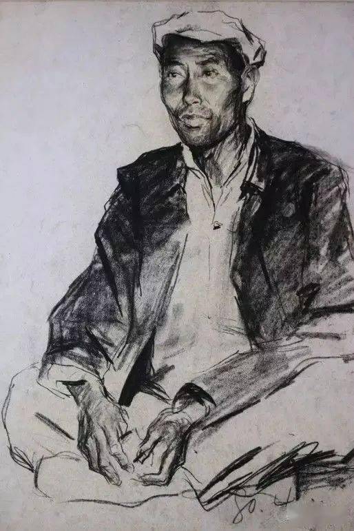 著名油画家,陈逸飞素描速写_上海市_文化_美术