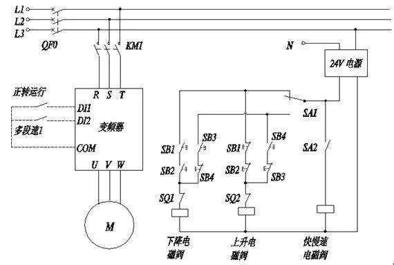 冲孔桩机电箱线路图图片