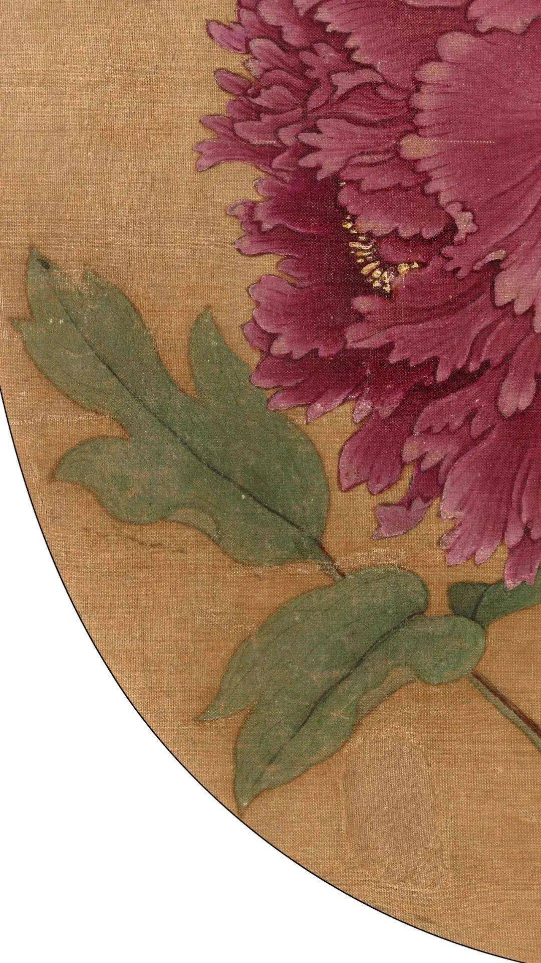宋 佚名《品字牡丹图》_花鸟画_作品_创作
