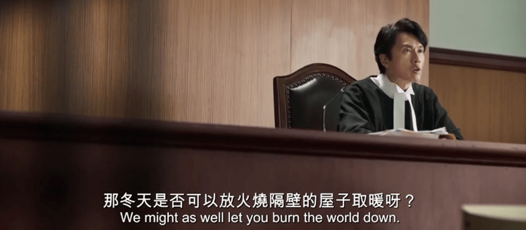 【EV扑克】《毒舌律师》中的大壮 代表着香港律师行业中的代表人物