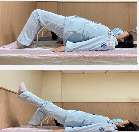 站立腰部伸展运动值得强调的是,对于腰背痛人群来说,腹肌的锻炼也很