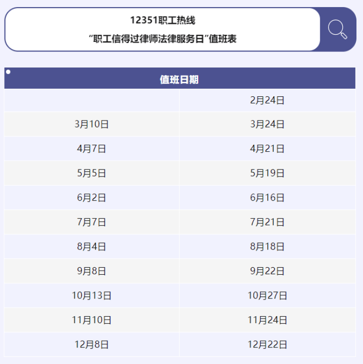 @山东职工，免费征询法令问题可拨打那个德律风