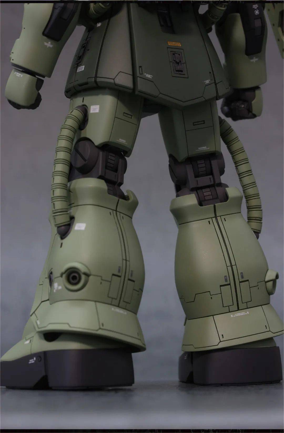 独眼的魅力,hg扎古2f2超细致改造&涂装_公众_模型_来稿