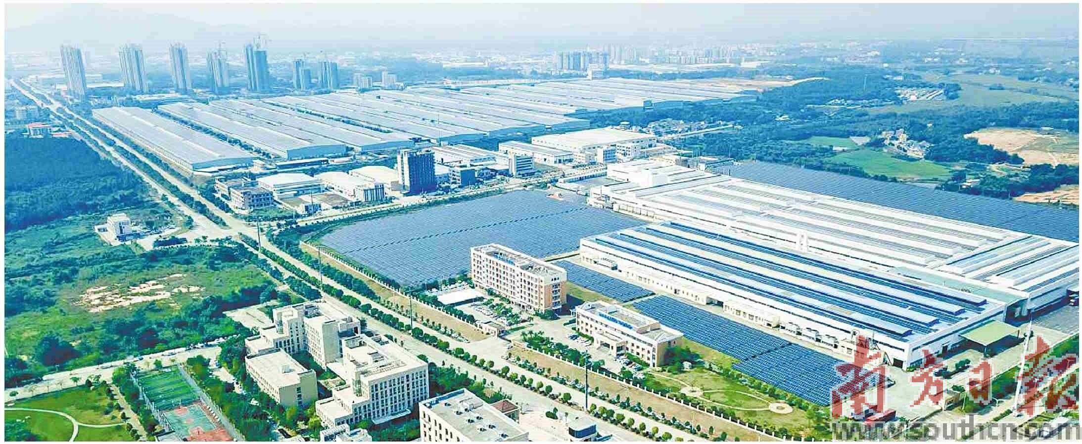 台山工业新城供图在全球汽车零部件产业中,扎根台山的广东富华重工