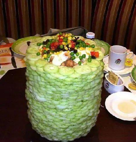 必胜客曾经推出自助沙拉,规定每个人只能用一个盘子,每人取一次.