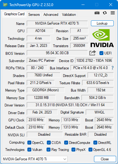 索泰 RTX 4070Ti X-GAMING OC 欧泊白‏‏评测‏‏：‏‏纯白嘻哈