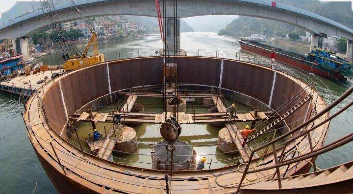 广清城际北延线最后一个跨北江主墩封底!_施工_围堰_日报