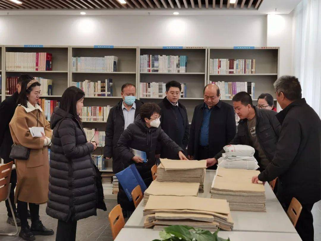 陕西省文旅厅对渭南市公共图书馆评估定级进行实地检查复评和抽查