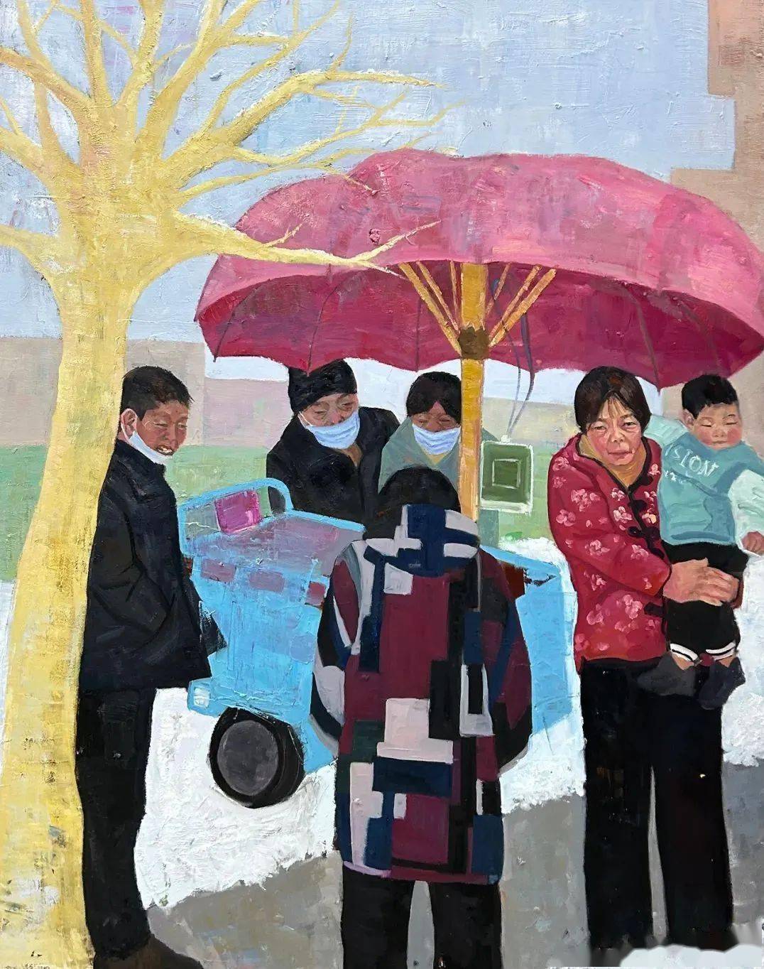 广西艺术学院油画系 第五工作室年展作品_教学_cm_指导老师