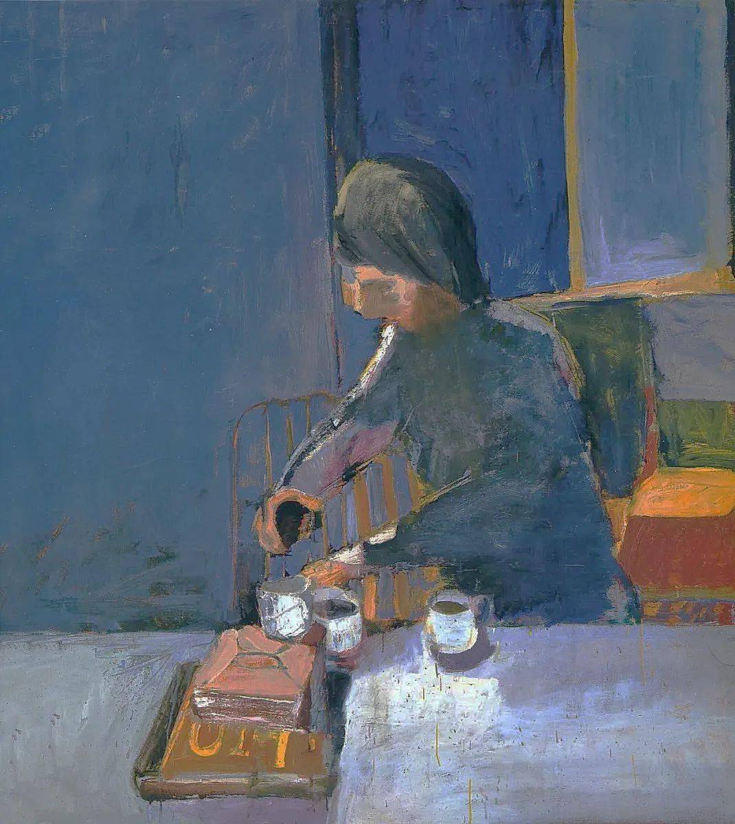 迪本科恩全集(richard diebenkorn)_画面_矩形_人物