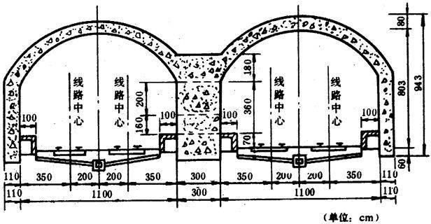 隧道结构基本组成图图片