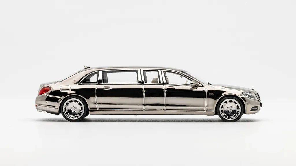行走的皇宫,6.5米的奔驰s600 pullman模型试玩