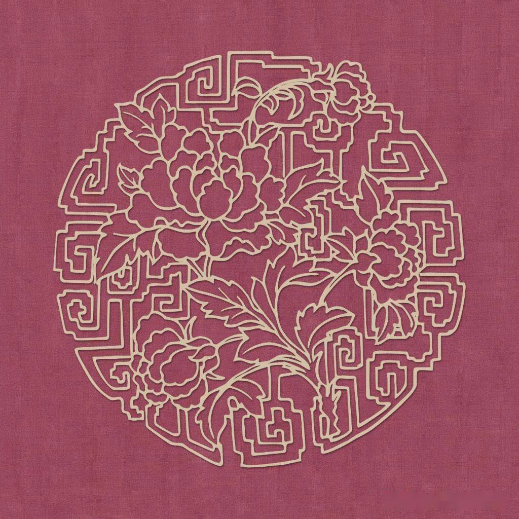 繁花似锦,以"花"元素创意的中国传统纹样设计集锦_朴琢_花开富贵