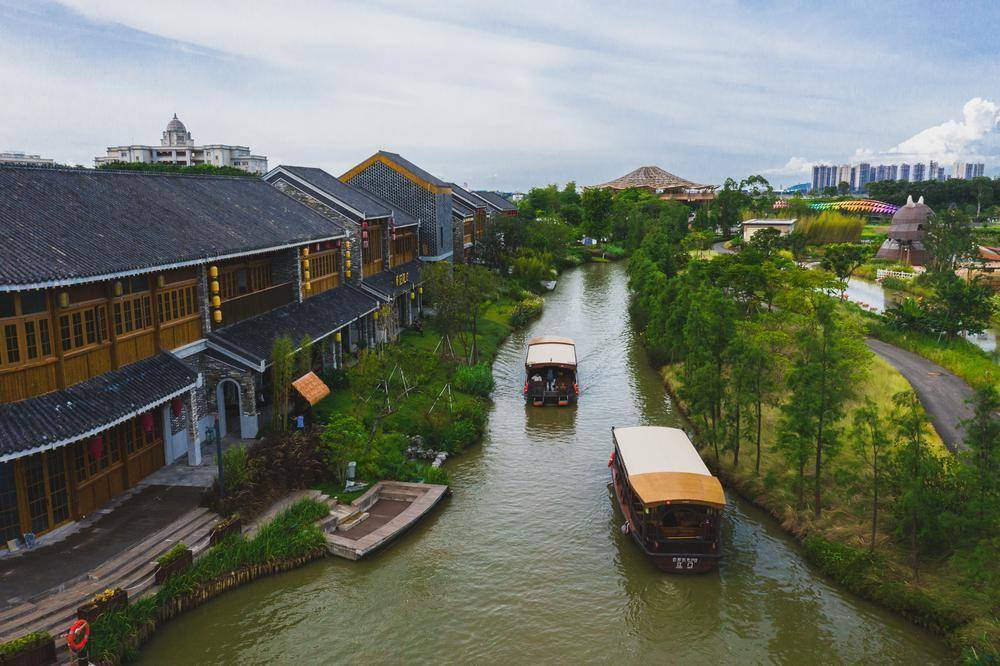 江門鶴山古勞水鄉景區入選國家4a級旅遊景區擬評定名單_華僑城_度假