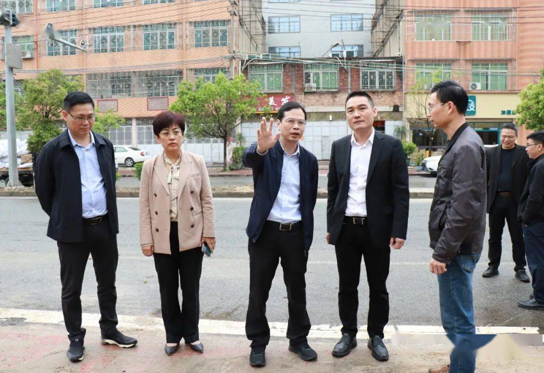 近日,区长来到贵屿这些地方._工作_尤朝东_综合市场