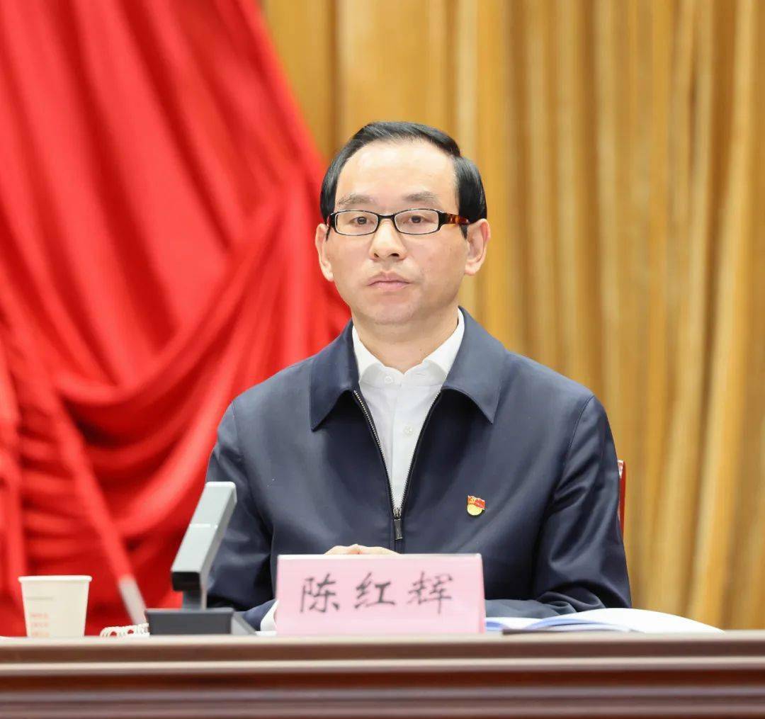 省卫生健康委党组书记陈红辉出席会议并讲话,委党组成员,副主任邓小川