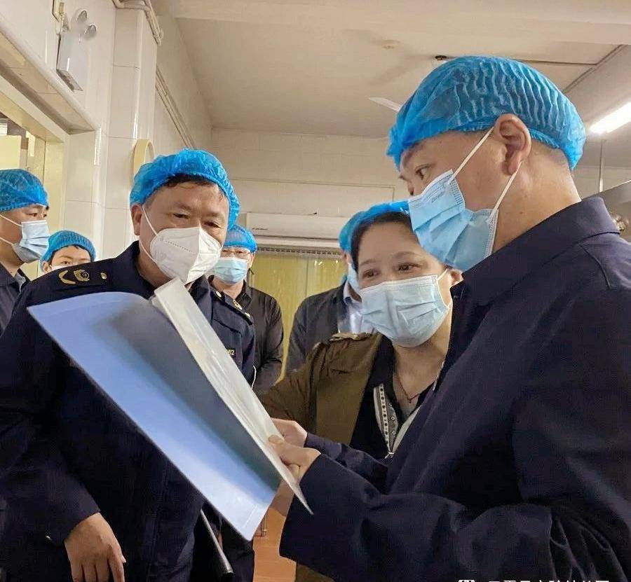 漳州市领导肖申华调研云霄实幼食品安全工作_师生_加工_管理