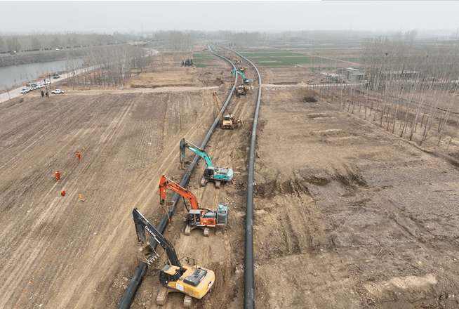 任丘高铁最新进展!涉及迁改工程!_管道_管线_三线