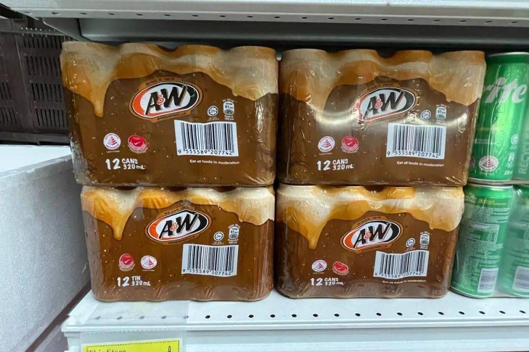 a&w root beer 麦根沙士大名鼎鼎的根汁啤酒!