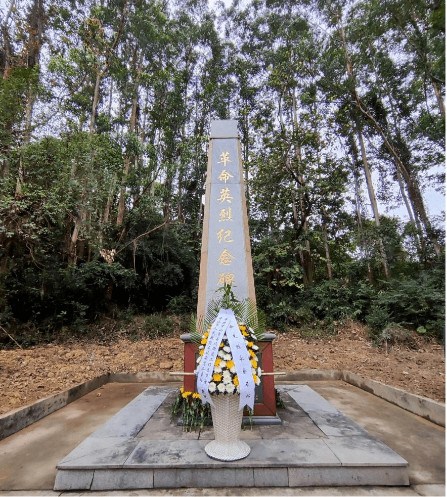 随后,张溪村民代表为大家讲述张溪村革命英雄故事及纪念碑背后的光辉