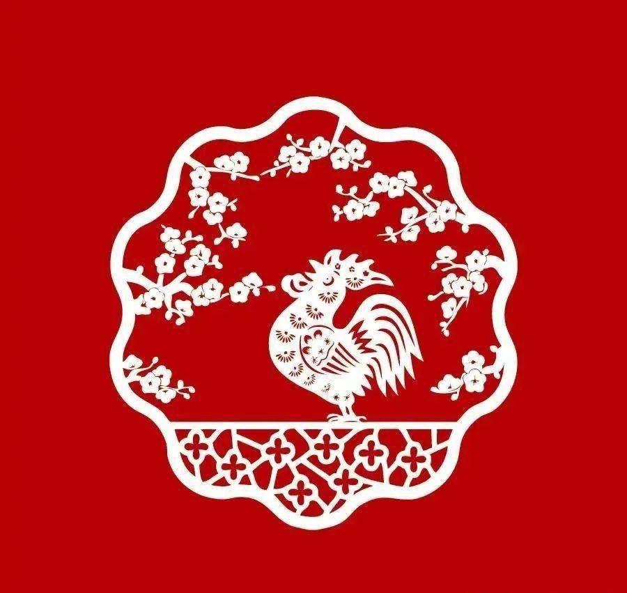 中国民俗图案,纹样符号,剪纸艺术100图_动态_画法_头像