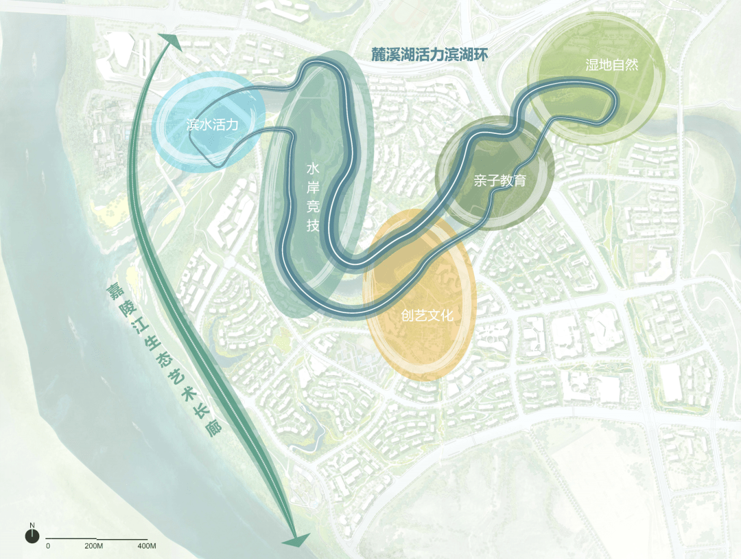 【UAS】世界级山水城市样板 | 重庆麓溪湖景观规划(by 纬图设计)_空间_生态_公园