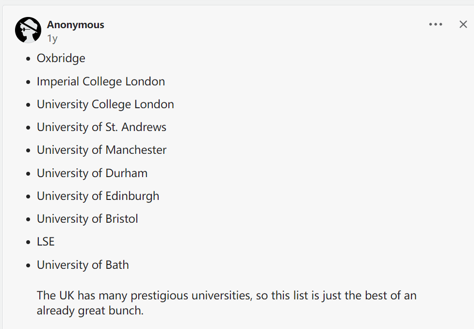 除牛剑外，英国TOP 5大学到底是谁？谜底竟然是...