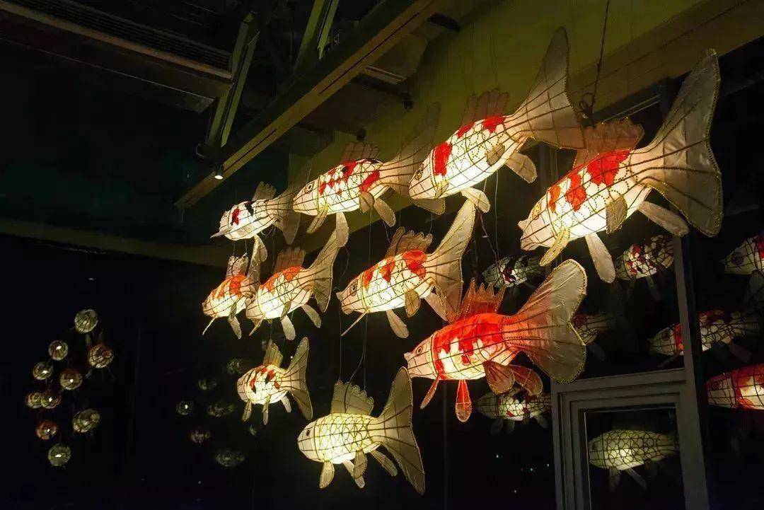 光影中,化作「鱼异」欣赏一场"美学新光"_鱼灯_传统_文化