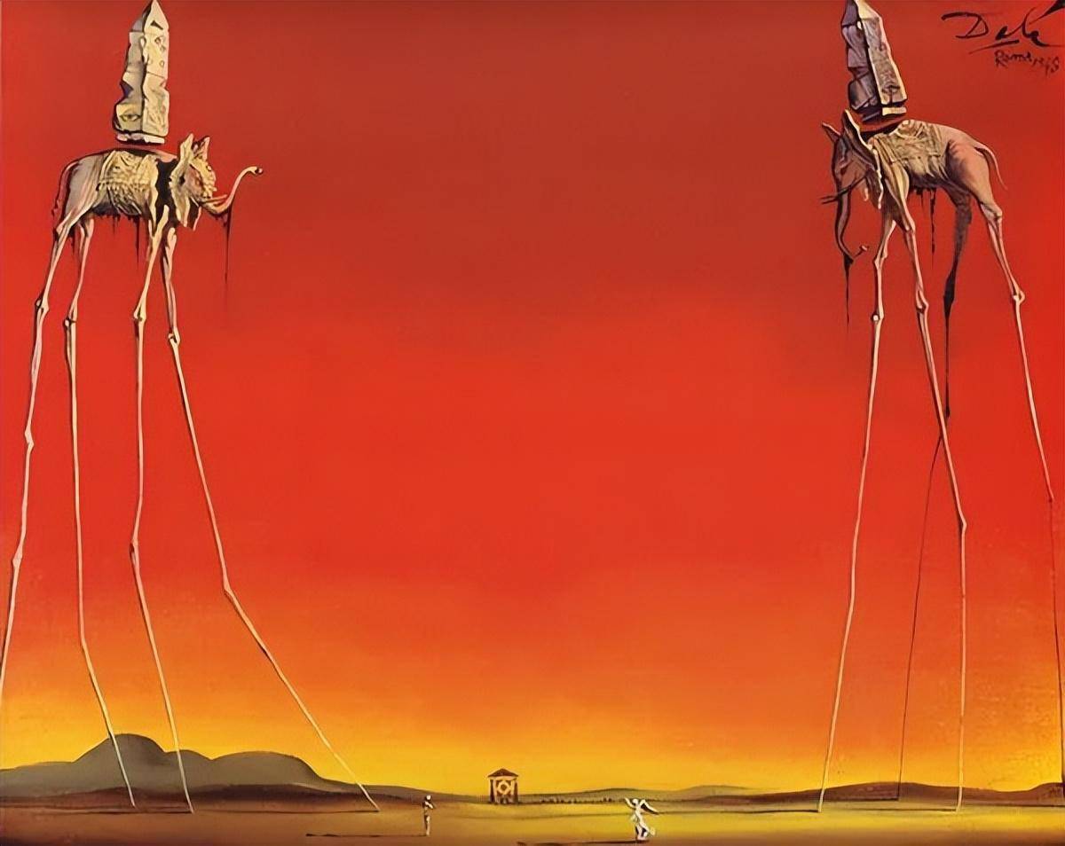 观看达利的绘画作品,你可能会怀疑这是他沉迷于精神药物后的结果.