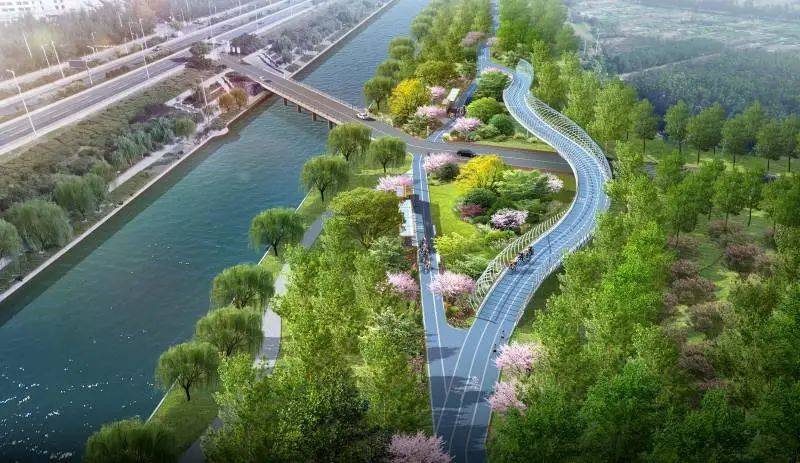 石家庄环城绿道路线公布→_建设_规划_自行车