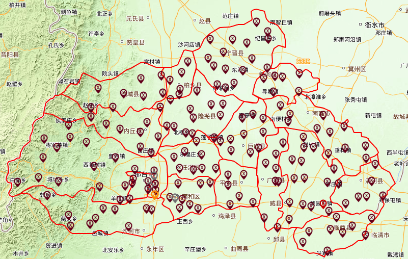 磨头镇地图图片