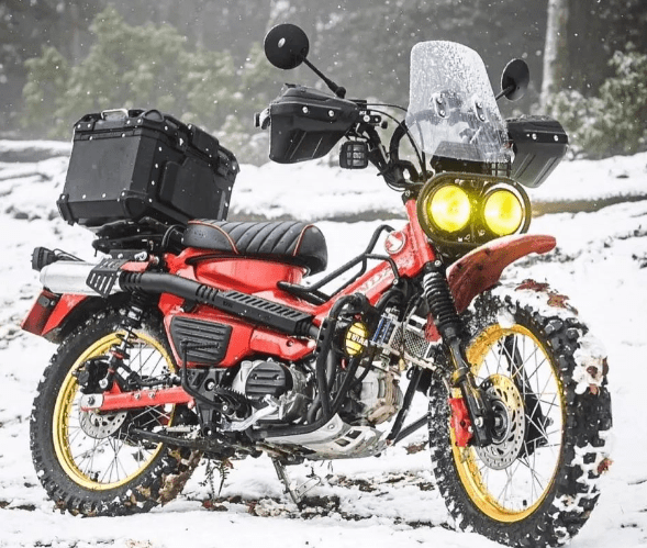 本田ct125大眼睛改装车鉴赏.