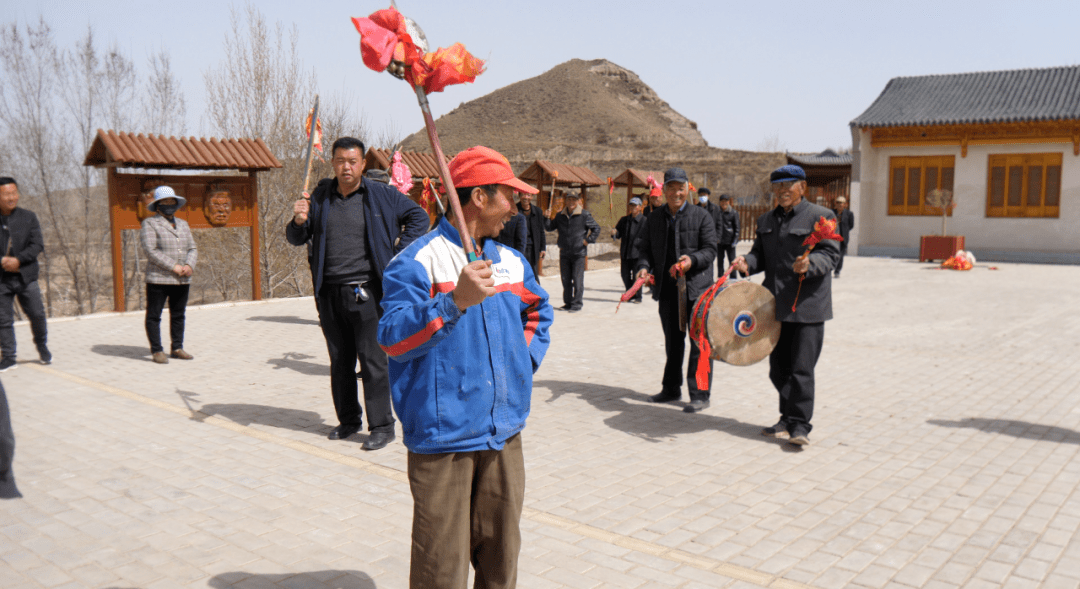 2023年杨塔乡傩舞(永靖七月跳会)培训班开班