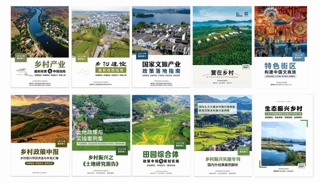 2023年最新版——乡村振兴系列实操工具集_政策_申报_项目
