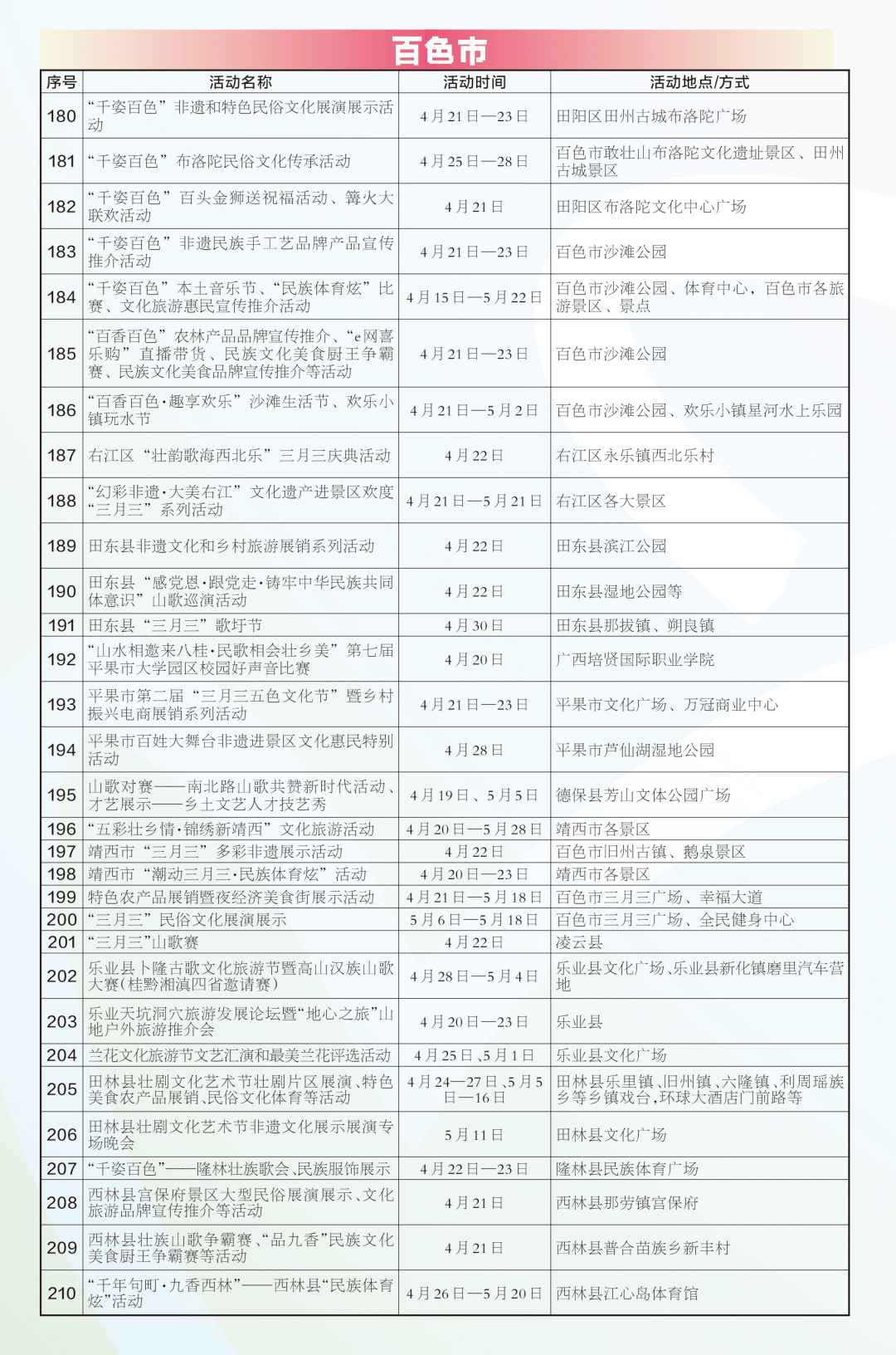 300多场活动嗨翻三月三