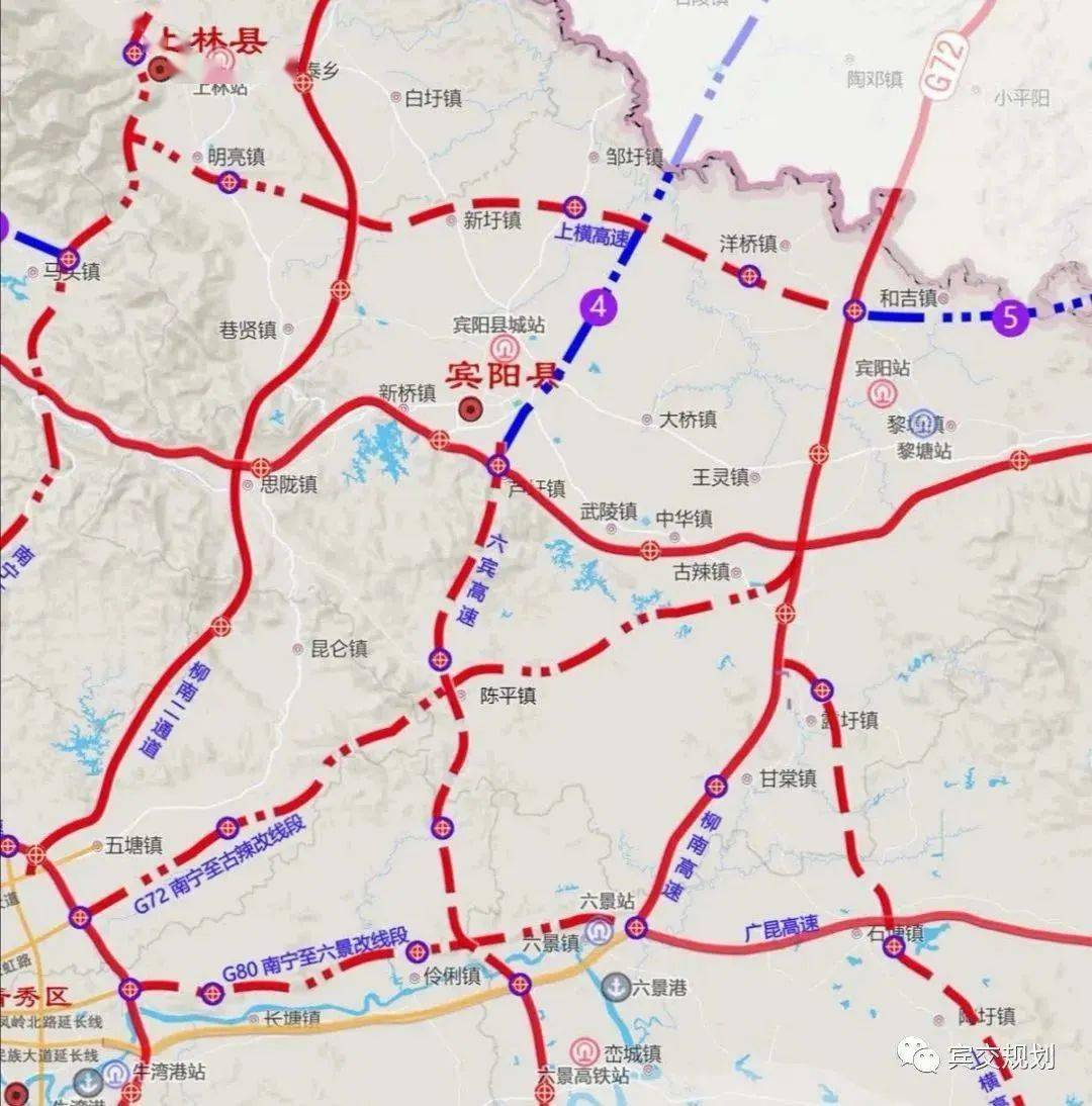 南宁到宾阳第四条高速公路方案出炉,已经开始招标!_项目_北路_规划