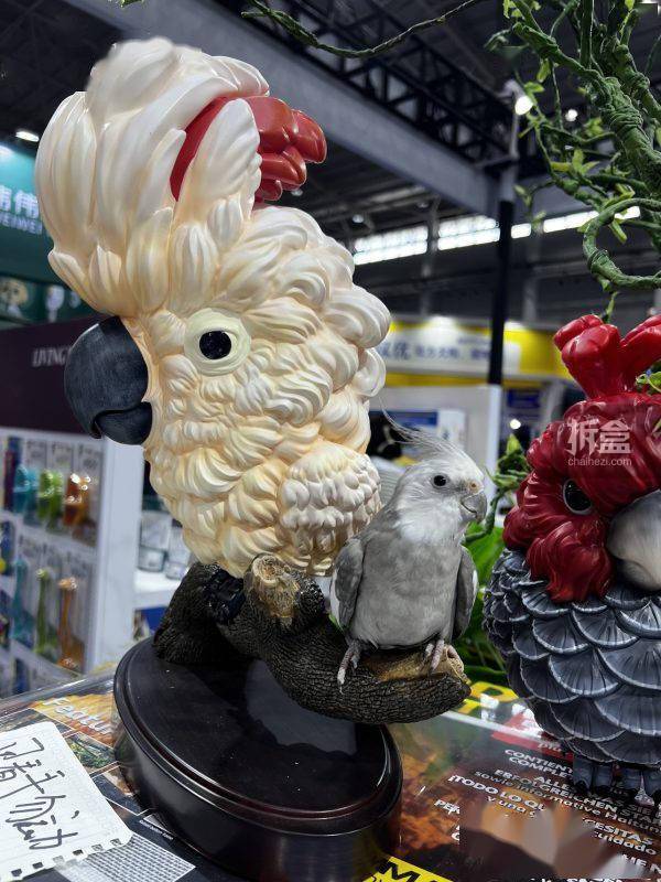 cg鹦鹉工作室 plus版群鹦荟萃 鹉鹦69丹巴原创鸟类手办_官方_限量