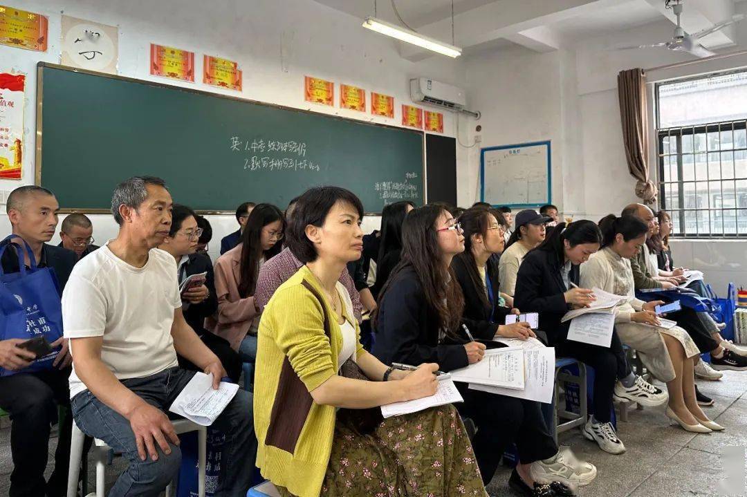 耒阳市2023年初中教学开放日在杜甫,广湘中学举行